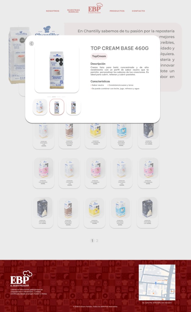 Top Cream Base Sabor Neutro